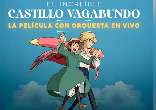 Llega a Torreón El Increíble Castillo Vagabundo con orquesta en vivo