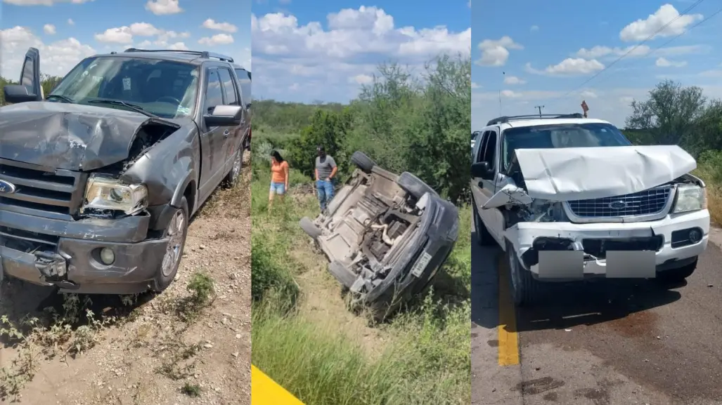 21 heridos fue el saldo de un choque múltiple en la carretera a Villa Unión