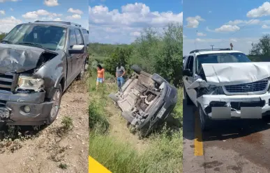 21 heridos fue el saldo de un choque múltiple en la carretera a Villa Unión