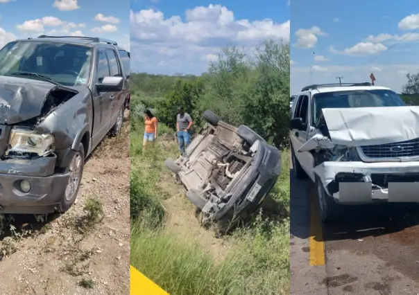 21 heridos fue el saldo de un choque múltiple en la carretera a Villa Unión