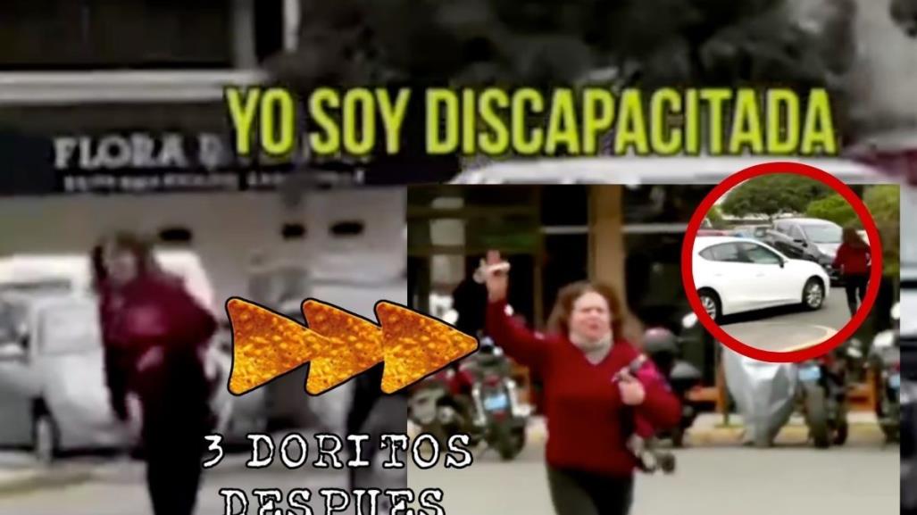 ¡Tres Doritos después!, se llevan vehículo por estacionarse en cajón exclusivo