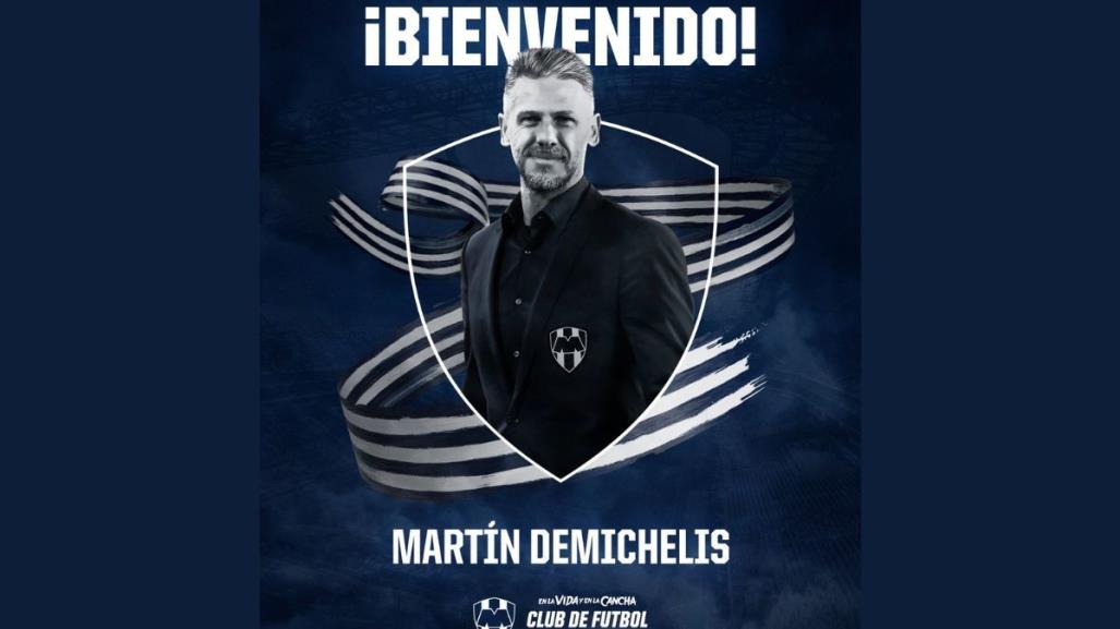 ¡Es oficial!, llega Martín Demichelis al Club de Futbol Monterrey