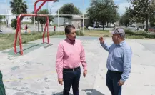 Francisco Treviño continúa labores de limpieza y deshierbe en colonias de Juárez