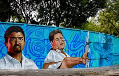 Es turno de los Juegos Paralímpicos, pintan murales en honor a los atletas