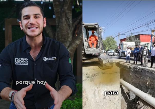 Alcalde Patricio Lozano: Obras de drenaje sanitario y pluvial en Pesquería