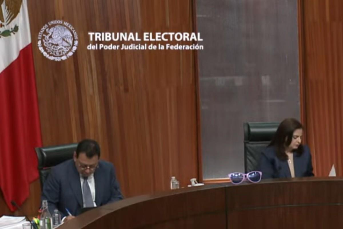 Sesión pública del TEPJF del lunes 12 de agosto Foto: Youtube Tribunal Electoral TEPJF