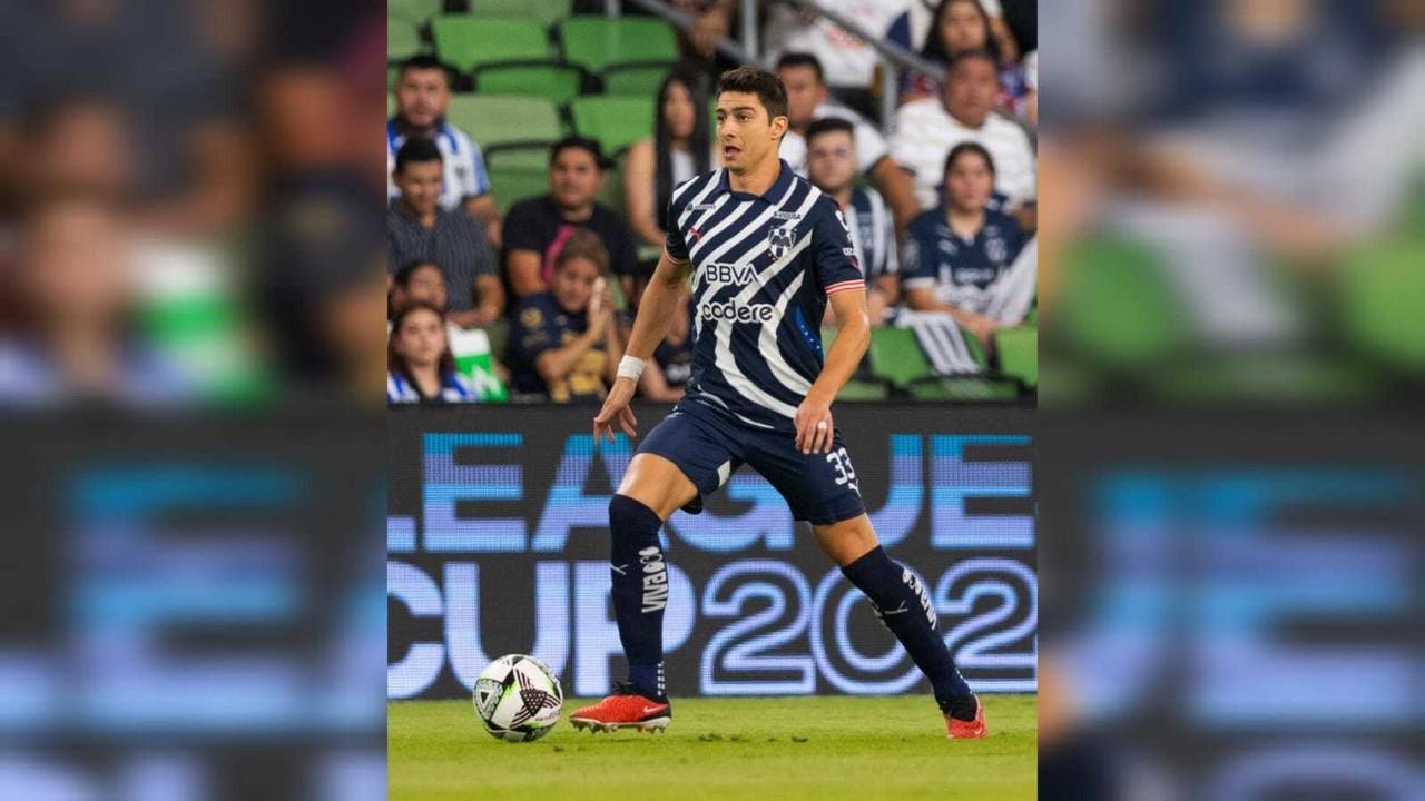 En la imagen Stefan Medina, lateral derecho de Rayados. Foto: Facebook Rayados