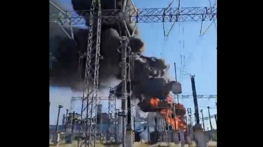 Reportan incendio en termoeléctrica de CFE en Nava, Coahuila