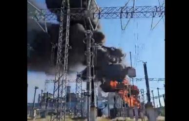 Reportan incendio en termoeléctrica de CFE en Nava, Coahuila