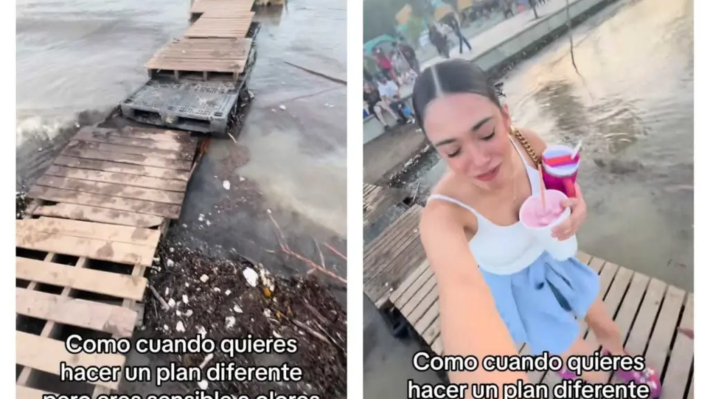 ¡Olorosa y peligrosa! Olor a popó arruina plan de joven en presa La Boca (VIDEO)