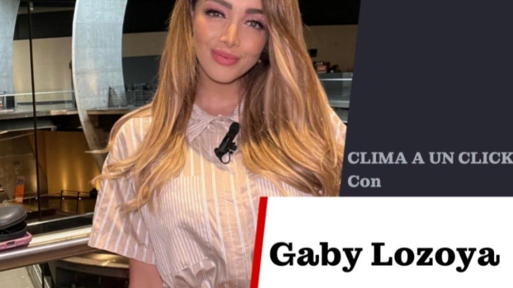 Lunes con cielo medio nublado en Monterrey: Gaby Lozoya