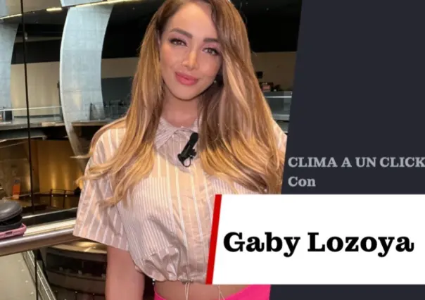 Lunes con cielo medio nublado en Monterrey: Gaby Lozoya