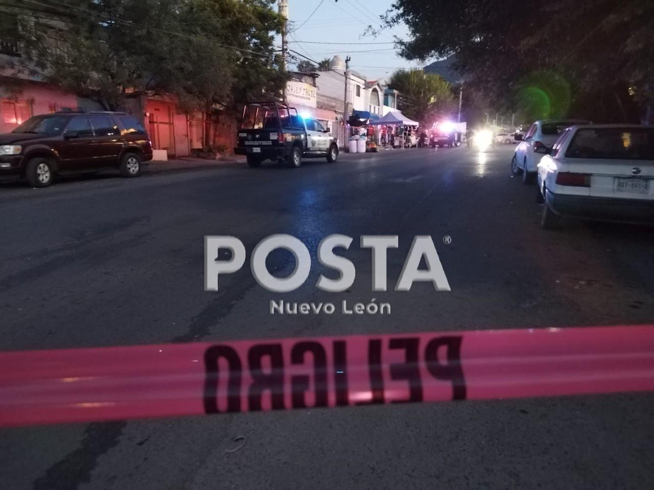 Ataque a balazos en la colonia Zertuche en Guadalupe. Foto: Diego Beltrán