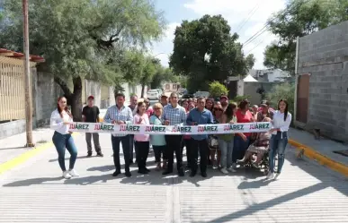 Alcalde Francisco Treviño inaugura rehabilitación de vialidades en Juárez