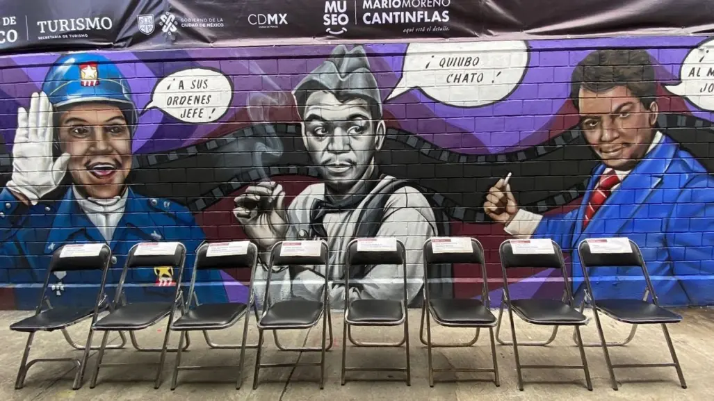 CDMX rinde homenaje a Cantinflas ¡Inauguran mural y anuncian museo!