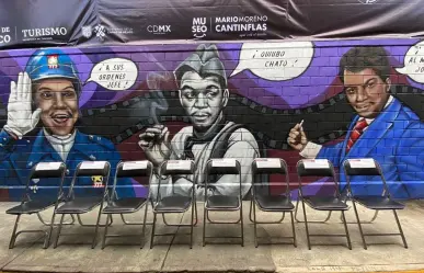 CDMX rinde homenaje a Cantinflas ¡Inauguran mural y anuncian museo!