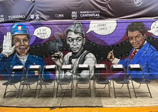 CDMX rinde homenaje a Cantinflas ¡Inauguran mural y anuncian museo!