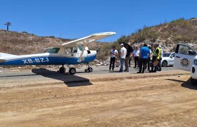 Incidente aéreo en Tijuana: piloto sale ileso tras aterrizaje de emergencia