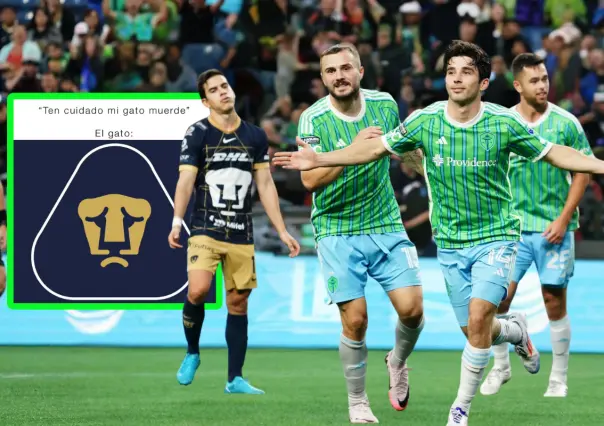 Seattle aplasta y se burla de Pumas en la Leagues Cup