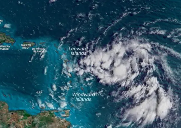 Tormenta tropical Ernesto avanza sobre el Atlántico