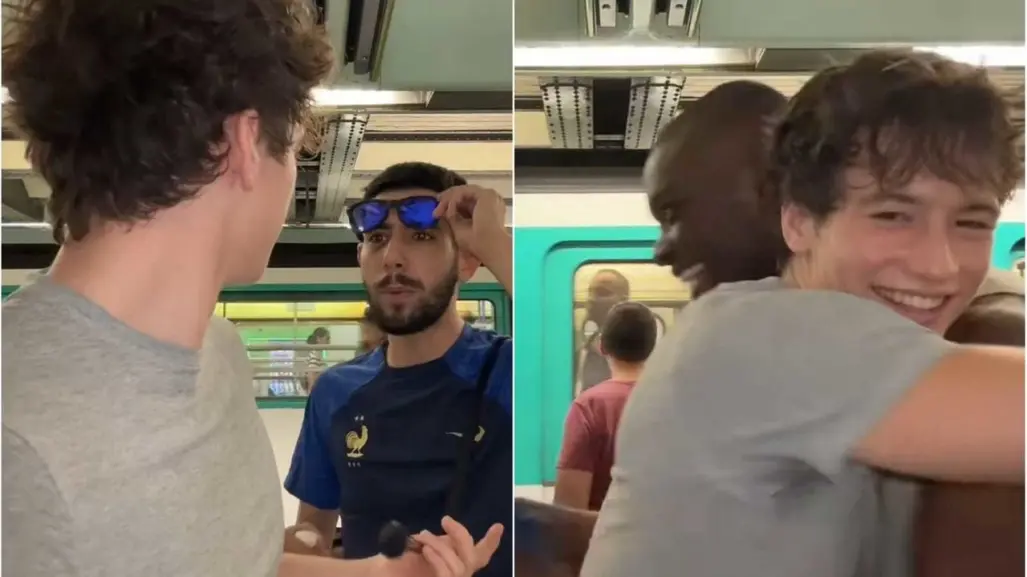 Hombre se maquilla en el metro y graba reacción de la gente (VIDEO)