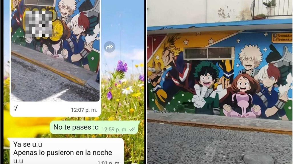 ¡Increíble restauración! La Tatería rescata mural vandalizado en Barrio Antiguo