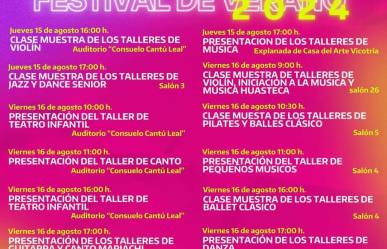 Casa del Arte Victoria invita a disfrutar festivales de fin de cursos de verano