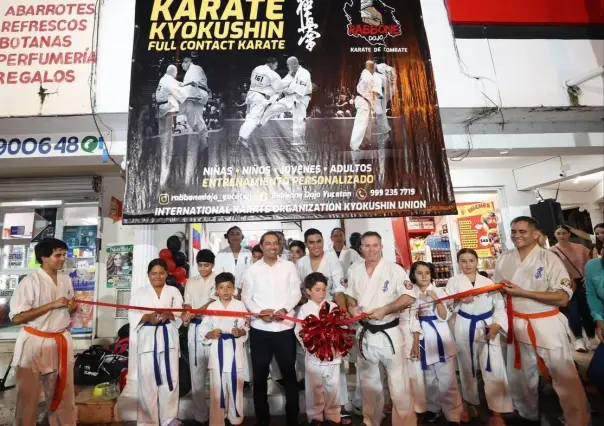 El Gobernador Mauricio Vila Dosal inaugura el Rabbone Dojo