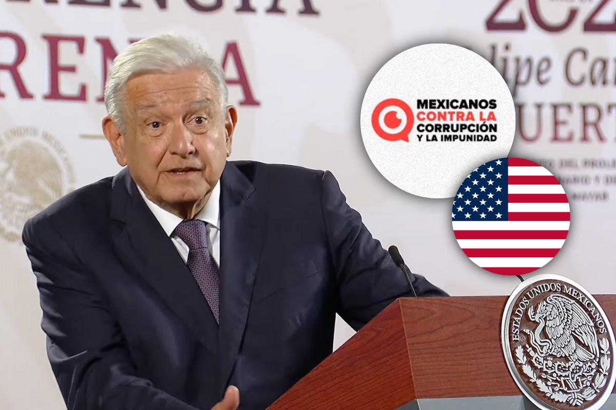 AMLO acusa a Estados Unidos de intervenir en campaña electoral. Foto: Especial