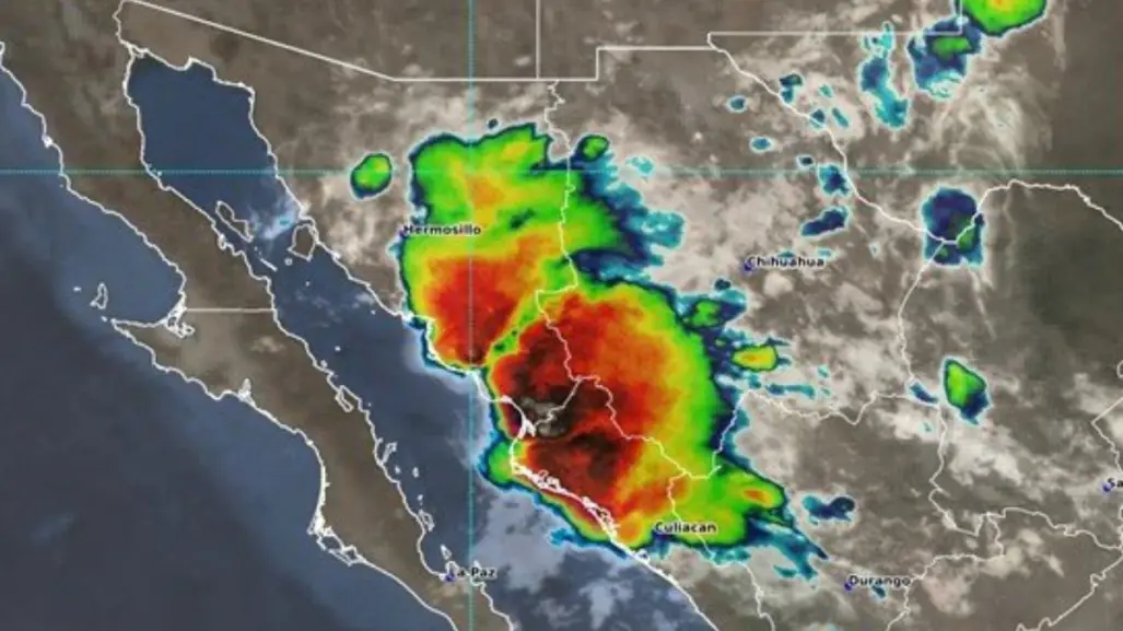 Posibilidad de lluvias y vientos fuertes durante la madrugada