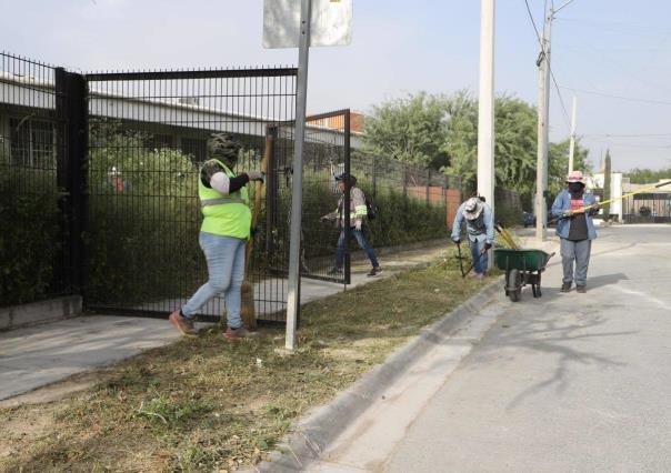 Gobierno de García promueve escuelas limpias y seguras