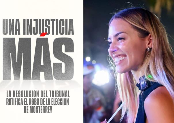 Estamos viviendo una injusticia más: Mariana Rodríguez