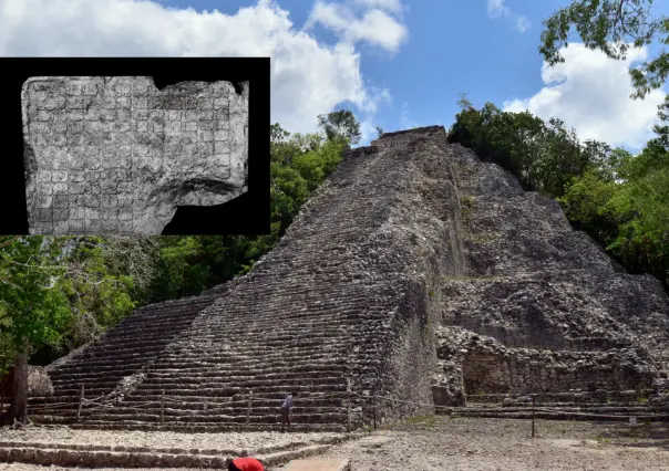 Hallazgo de inscripción jeroglífica en Cobá revela historia de la ciudad maya