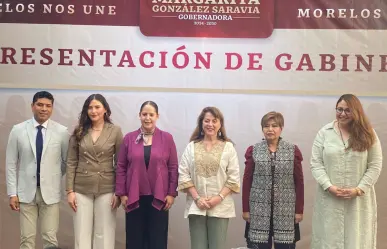 Gobernadora electa de Morelos, Margarita González, presenta su gabinete Social