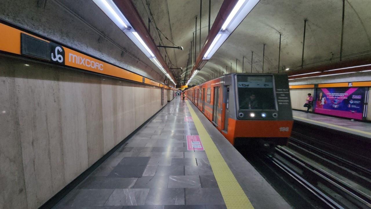 Estación Mixcoac de la Línea 7 del Metro. Foto: @MetroCDMX