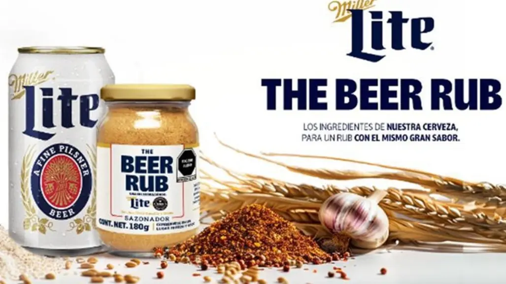 The Beer Rub: Sazonador exclusivo de Miller Lite y SMP para tus parrilladas