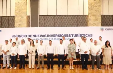 Gobernador Vila Dosal anuncia nuevas inversiones turísticas: Más de 45 mil MDP