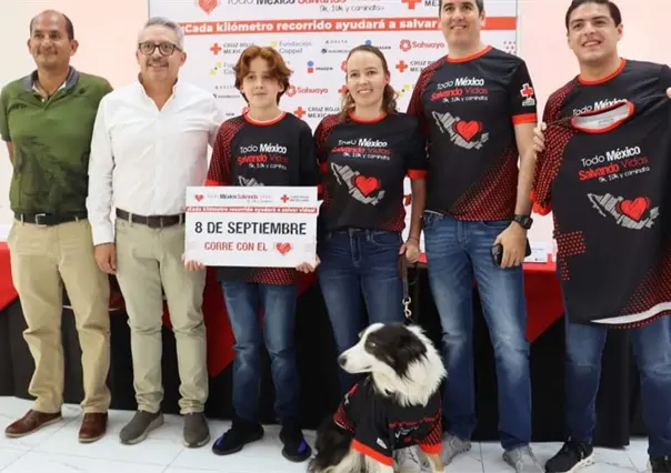 Cruz Roja Mexicana invita a Carrera Todo México Salvando Vidas 5k, 10k y 10k