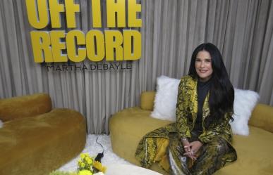 Descubre Off the Record, el podcast íntimo de Martha Debayle