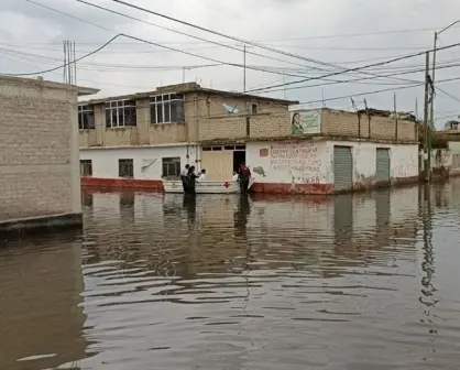 Aguas negras ahogan la colonia Culturas de Chalco