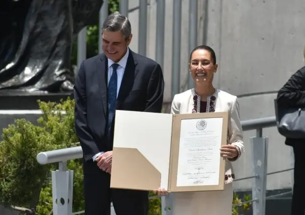 Claudia Sheinbaum ya es presidenta electa; recibe Constancia de Mayoría