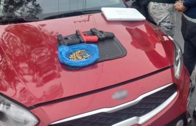 Guardia Nacional detiene a cinco personas con armas y cartuchos en Jalisco