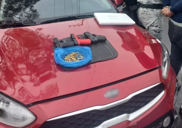 Guardia Nacional detiene a cinco personas con armas y cartuchos en Jalisco