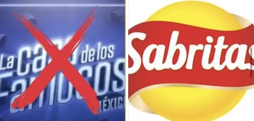 Retira “Sabritas” su patrocinio de “La casa de los famosos”  Foto: Redes Sociales