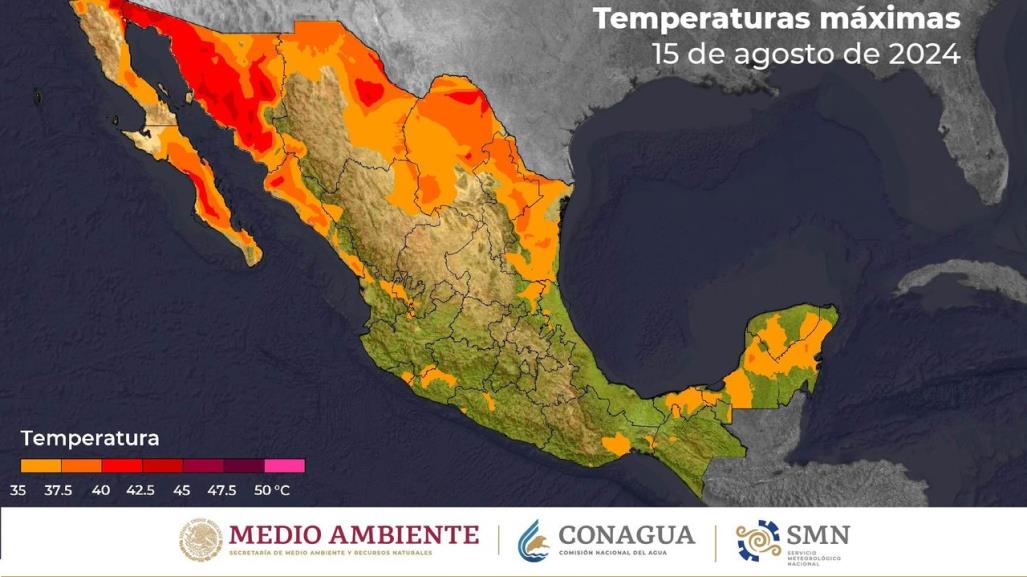 Clima en Baja California Sur: Calor intenso y lluvias ligeras