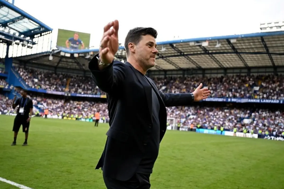 Mauricio Pochettino en Stamford Bridge Foto: Instagram @pochettino