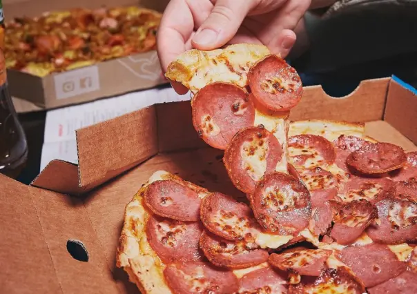 La pizza de Domino´s más saludable del menú, tiene menos de 200 calorías