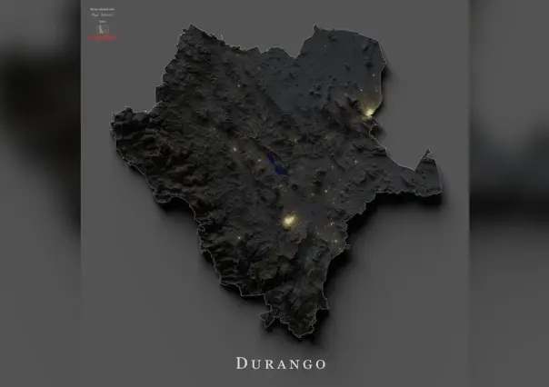 Galería; Así se ve Durango de noche visto desde el espacio