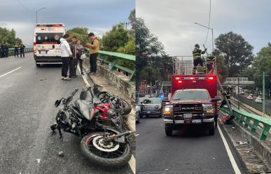 Suspenden tren ligero tras caída de luminaria en zona de vías en Coyoacán