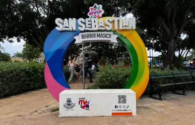 Letras turísticas engalanan los Barrios Mágicos de Mérida